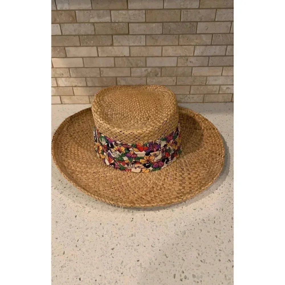 Vintage mickey tropical hat.‎ BL